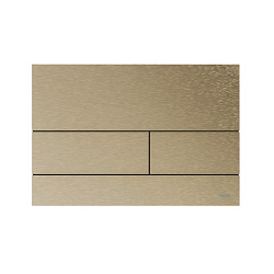 TECEsquare II. Панель смыва, металл, цвет  сатин, никелированный  (с покрытием против отпечатков пальцев)2184