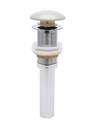AQM7002-0MFG Донный клапан без перелива, керамическая накладка, цвет светло-серый матовый