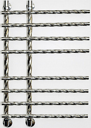 Полотенцесушитель Двин L braid 80/15/55 1"-3/4"-1/2" Универсальный К1, Полированный (4627146181033)