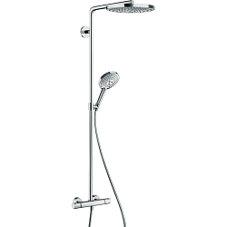HG Raindance Select S Душевая система Showerpipe: верх.душ 240 2jet, ручн.душ, шланг, термостат, цвет: хром1984