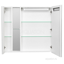 Зеркальный шкаф Aquaton Марко 80 белый 1A181102MO010