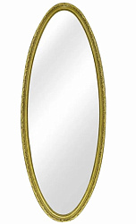 Зеркало овальное H133хL52xP4,5 cm, бронза