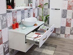 Мебель для ванной Sanflor Сорренто 120 белая