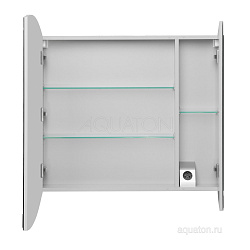 Зеркальный шкаф Aquaton Севилья 80 белый 1A125502SE010