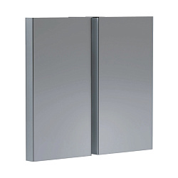 Azzurra Зеркальный шкаф - двухстворчатый с внутренними полочками 6400xh600x110 мм, открывание на 180 градусов.2041