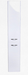 Колонна универсальная Style Line "Каре 30 L" с корзиной, Люкс белая, PLUS