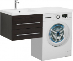 Тумба с раковиной Aquanet Нота 120 L венге