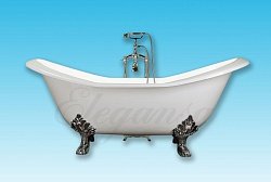 Чугунная ванна Elegansa «Taiss» chrome 180х80 см