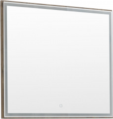 Зеркало Aquanet Nova Lite 90 дуб рустикальный LED