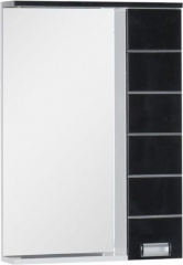 Зеркало-шкаф Aquanet Доминика 60 LED черный