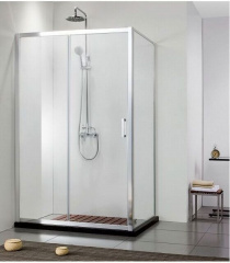 Душевой уголок Aquanet Alfa NAA1131 140x80, прозрачное стекло