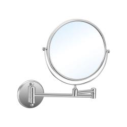 Зеркало для ванной Reflex, с увеличением Х3, ? 200 мм, латунь, 08009.2.B глянец