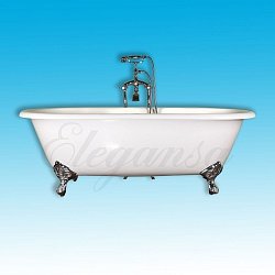 Чугунная ванна Elegansa «Gretta» chrome