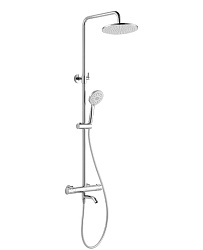 Душевая стойка Arrow AG3317SHU1CP с термостатом, хром