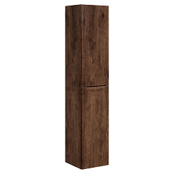 Шкаф Миа (Mia) VSC-2M170RW-L подвесной, 1700*350*350, Темное дерево (R.Wood), левый