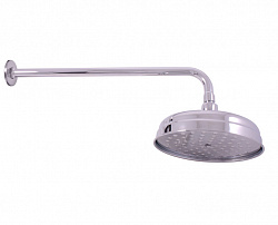 SK0020 Душевой комплект: головной душ d20 см. (металл), фиксированный держатель (металл)