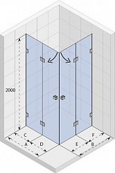 SCANDIC MISTRAL M207 770x770x2000