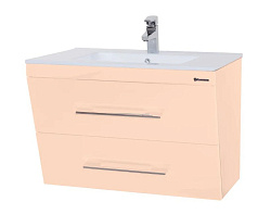 Берта-75 тумба подвесная с 2 ящ. бежевая Мелана Н