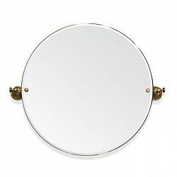 TW Harmony 023, вращающееся зеркало круглое 69х60см, цвет держателя: бронза