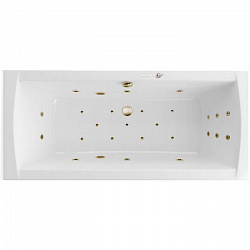 Акриловая ванна EXCELLENT Aquaria Lux 180x80 см «ULTRA», бронза