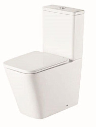 Унитаз напольный с бачком, сиденье soft close NOFER ARLES 23033 белый