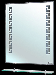 Мира-70 зеркало с полкой (внутр. подсветка)