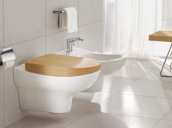 Биде подвесное Villeroy & Boch My Nature Plus 5410 00R1 alpin