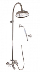 MK154.5/3 MORAVA - смеситель для ванны, душевой комплект, головной душ