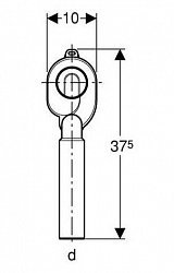 Сифон для писсуара Geberit 152.984.00.1
