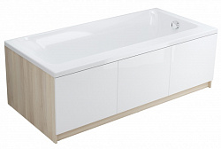Акриловая прямоугольная ванна Cersanit SMART 170x80 см, левая