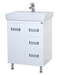 Сиена-60 тумба с 2 ящ. белая (ТИГОДА)