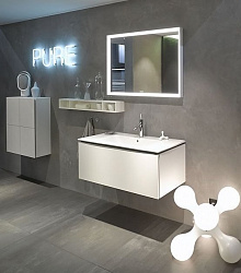 Тумба с раковиной Duravit L-Cube LC6142 103 белая