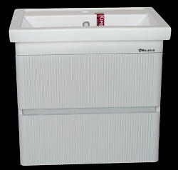 Эмилия-60 тумба подвесная с 2ящ., белый