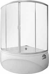 Шторка для ванны Aquanet Vitoria, прозрачное стекло