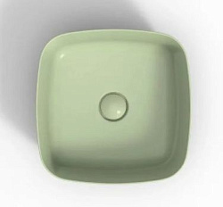 Раковина Arrow 40 накладная с донным клапаном, матча зеленый AP41024B