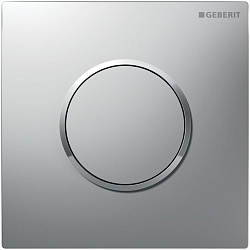 HyTroniс, руч.пневмопривод "Sigma10" для писсуара, матовый хром лакированный с легкоочищаемой поверхностью 116.015.JQ.1