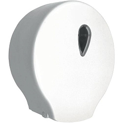 Диспенсер для туалетной бумаги пластмассовый белый