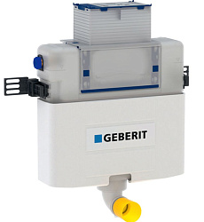 Смывной бачок скрытого монтажа Geberit Omega 12 см, 6/3 литра, монтажная высота 82 см 109.043.00.1