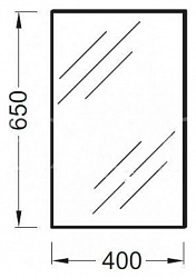 Зеркало Jacob Delafon Formilia EB1044-NF без подсветки