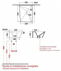 Рукомойник Olympia Crystal 64KR011