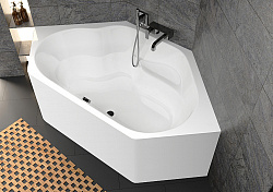 Акриловая ванна Riho WINNIPEG - PLUG & PLAY 145x145 см