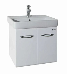 Джела-60 тумба подвесная белая (ТИГОДА)