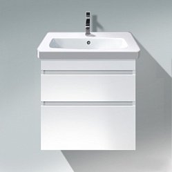 Тумба для комплекта Duravit DuraStyle 65 белая матовая 2 ящика