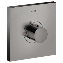 AX ShowerSelect Встраиваемый термостат для душа, 1 потреб, (внешняя часть), цвет: полированный черный хром1989