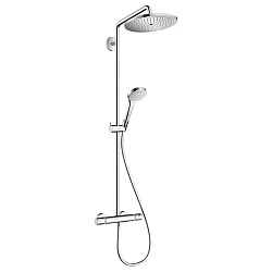 HG Croma Select 280 1jet SHP Душевая система Showerpipe с термостатом, цвет хром1956