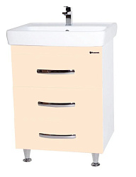 Рокко-60 тумба с 3 ящ. бежевая Н (ТИГОДА)