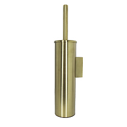 K-1087POLISHED GOLD Щетка для унитаза подвесная