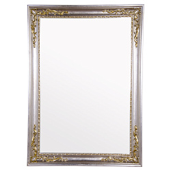 TW Зеркало в раме 108хh78см, цвет рамы серебро/золото (рекомендуем к базе TW York)1887