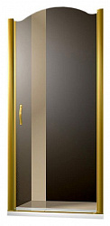 Душевая дверь в нишу Sturm Schick 80 см gold (L)