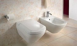 Крышка-сиденье Villeroy & Boch Sentique 98M8 S101 с микролифтом, alpin